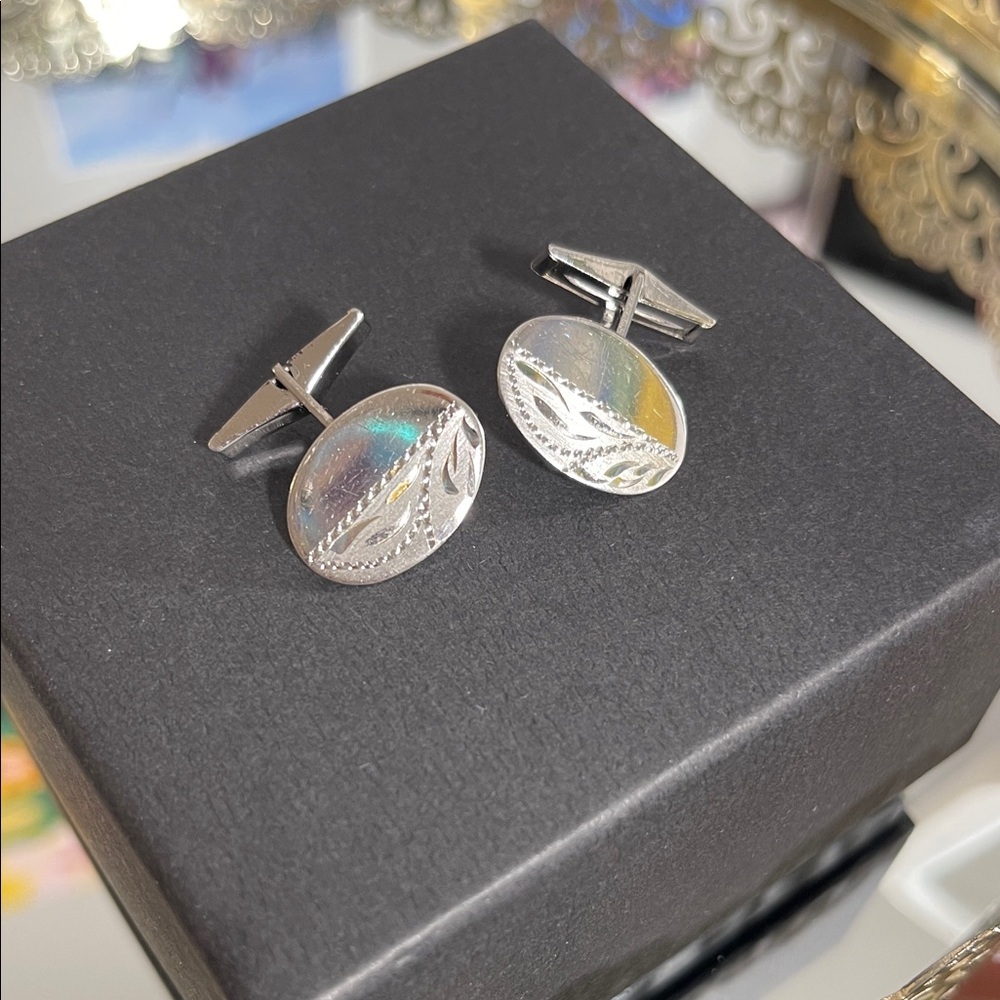 Sterling Silver Vintage Cufflinks